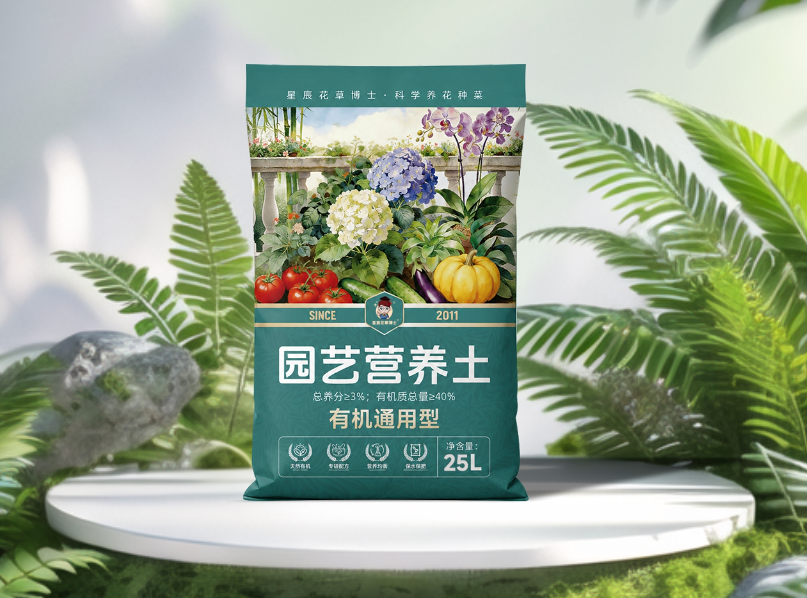 园艺营养土